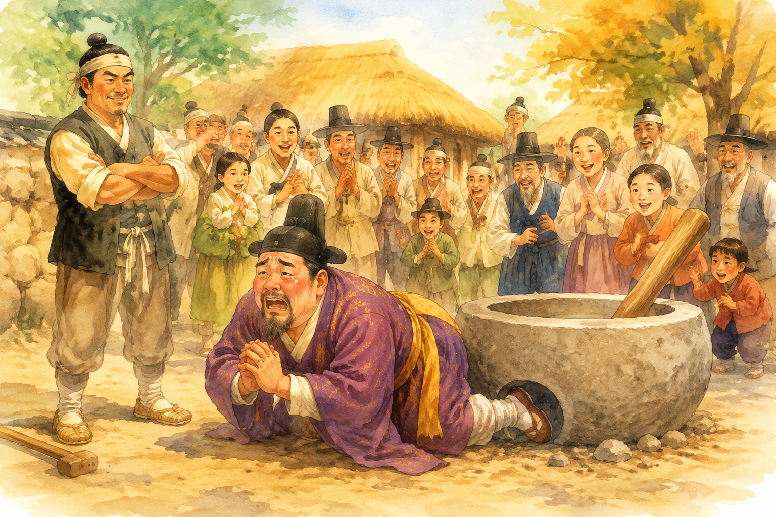 밝혀진 죄와 되돌아온 평화